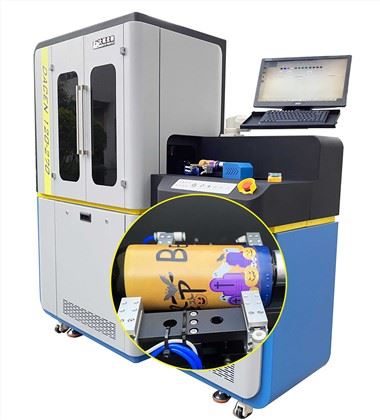 UV Fläsch Drécker Inkjet Maschinn